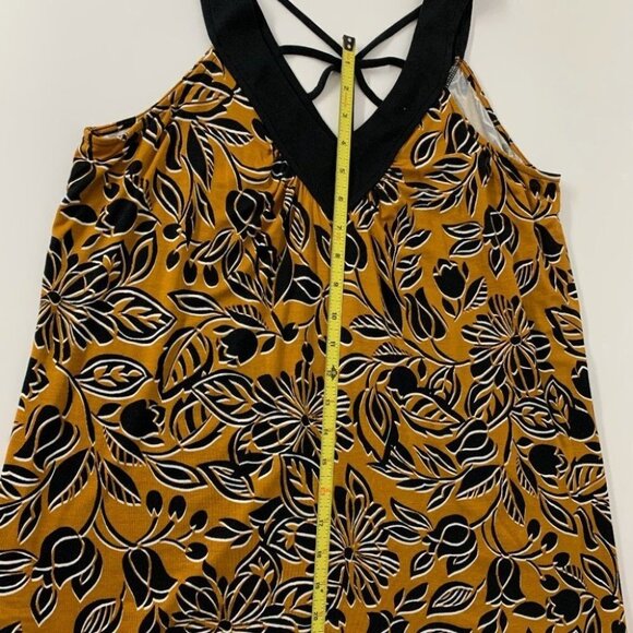 Nwt Cable &  Gauge Mustard & Black Floral P… - Picture 4 of 6